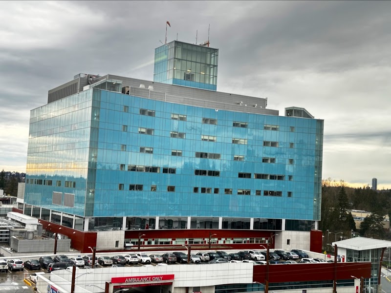 Exterior of BC Children's Hospital - Satellite Echocardiography Laboratory - Surrey Memorial Hospital