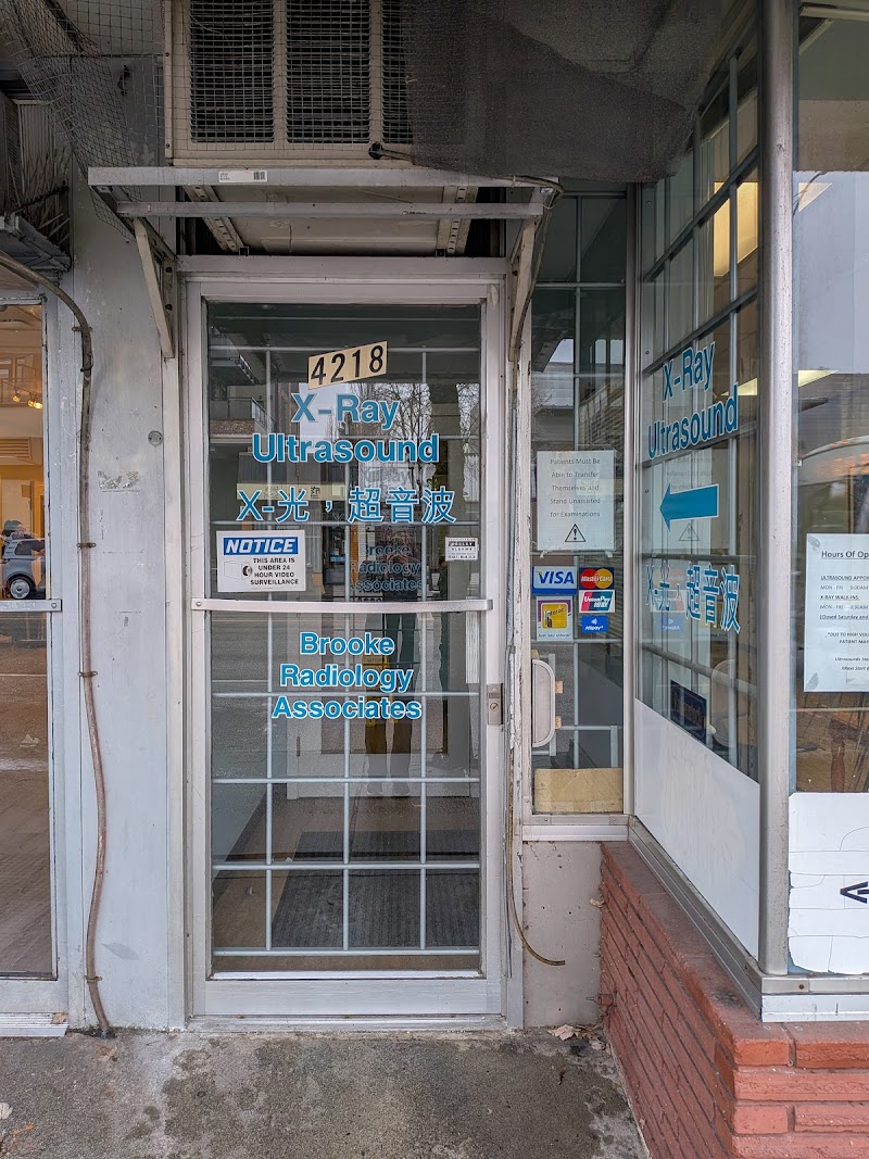 Exterior of Brooke Radiology - East Hastings, Burnaby